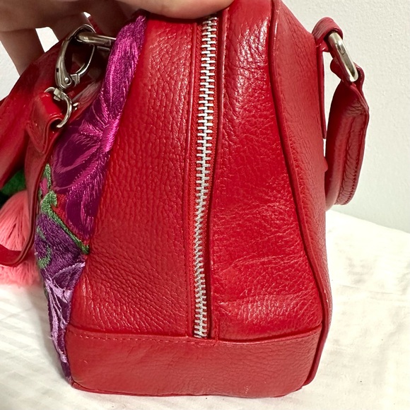 Angel Lozano Angelozano Leather bag and Handcrafted Bag Purse Crossbody. - Picture 4 of 15